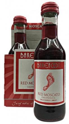 Barefoot - Red Moscato 4 Pack (4 pack 187ml) (4 pack 187ml)